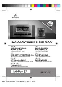 Notice AURIOL IAN 96487 Elektrisk väckarklocka