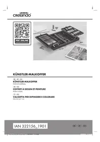 Notice Crelando IAN 288514 Matériel de dessin