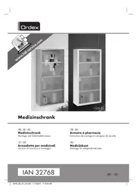 Notice Ordex IAN 32768 Armoire de rangement