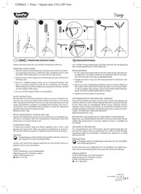 Notice AQUAPUR IAN 285230 Étendoir à linge