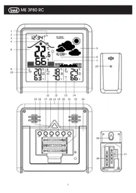 Notice Trevi ME 3P80 RC Station Météo
