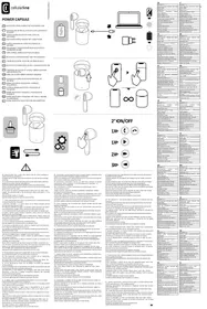 Notice Cellular Line POWER CAPSULE Bouchon d'oreille