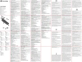 Notice Cellular Line GRACE Bouchon d'oreille