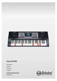 Notice Schubert ETUDE 450 USB Clavier MIDI