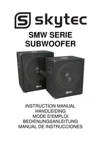 Notice Skytec SMW18 Caisson de basses