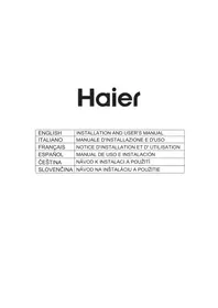 Notice HAIER HATS9DS2XWIFI Basket