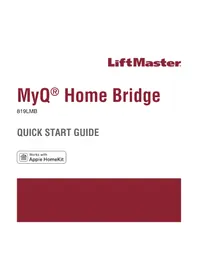 Notice LIFT-MASTER MYQ 819LMB Hogar inteligente