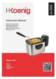 Notice Wëasy TB600 Friteuse