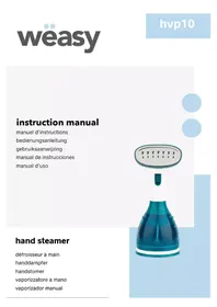 Notice Wëasy HVP10 Nettoyeur à vapeur