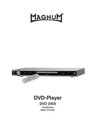 Notice Magnum DVD2005 Lecteur dvd