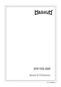 Notice Magnum DVDVCR3500 Lecteur dvd