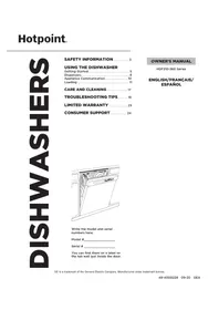 Notice HOTPOINT HDF310PMRSH Lavadora