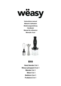 Notice Wëasy BX6 Blender