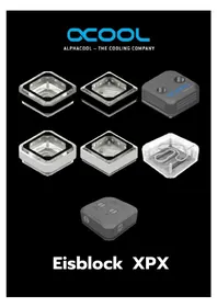 Notice Alphacool EISBLOCK XPX PRO Système de refroidissement de matériel informatique