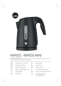 Notice WILFA RAPIDS MINI WK2GW1500 Vedenkeitin