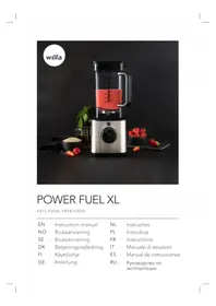 Notice WILFA POWER FUEL XL PB1BP2000 Блендер