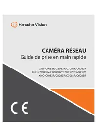 Notice Hanwha XNVC7083R Caméra de surveillance