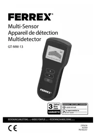 Notice Ferrex GTMM13 Détecteur