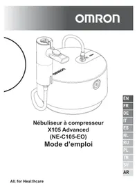 Notice OMRON X105 ADVANCED Inhalateur