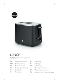 Notice WILFA LUNCH TO2W1000 Tostadora