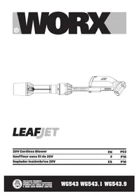 WORX LeafJet WG543.1 - Blower