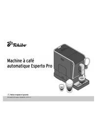 Notice Tchibo ESPERTO PRO Machine à café
