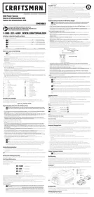 Notice Craftsman CMCB002 Chargeur USB