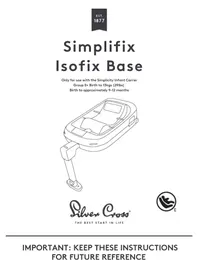 Simplifix Isofix Base Silver Cross