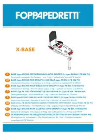 Notice Foppapedretti XBASE Siège de voiture