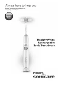 Notice PHILIPS SONICARE HEALTHYWHITE HX6700 Brosse à dents électrique