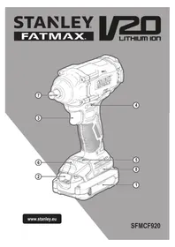 Notice STANLEY SFMCF920 Boremaskine