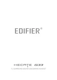 Notice EDIFIER HECATE G33 イヤホン