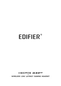 Notice EDIFIER HECATE G33BT イヤホン