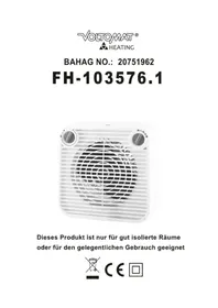 Emerio FH103576 - Kúrenie