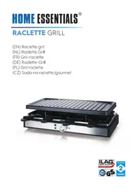 Emerio RG124722 - Appareil à fondue, raclette et wok