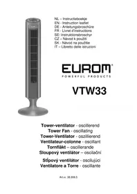 Eurom VTW33 - Ventilator