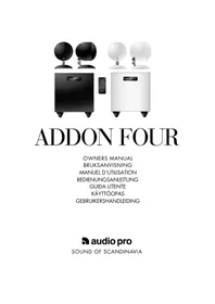 Notice AUDIO PRO ADDON FOUR Enceinte audio