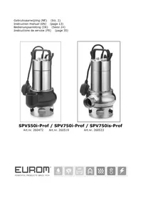 Eurom SPV750i Prof - Pumpe