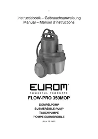 Eurom Flow Pro 350 - Pump