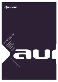 Notice Auna JERRY LEE BT Plattenspieler