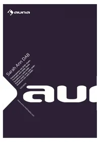 Notice Auna SARAH ANN DAB Plattenspieler