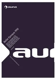 Notice Auna BELLE EPOQUE 1910 Plattenspieler