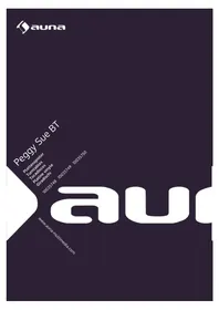 Notice Auna PEGGY SUE BT Plattenspieler