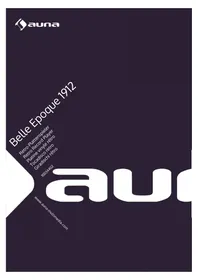 Notice Auna BELLE EPOQUE 1912 Plattenspieler