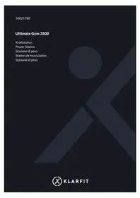 Notice Klarfit ULTIMATE GYM 3500 Banc de musculation