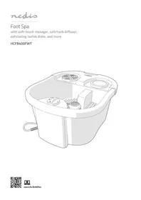 Notice NEDIS HCFB400FWT Appareil de soin des pieds
