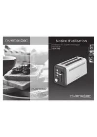 Notice RIVIERA & BAR QGP349 Grille pain