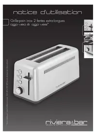 Notice RIVIERA & BAR QGP480 Grille pain