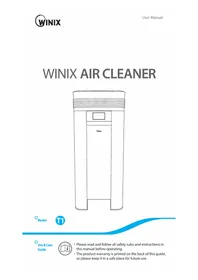 Notice Winix T1 Purificateur d'air