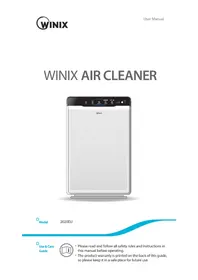 Notice Winix 2020EU Purificateur d'air